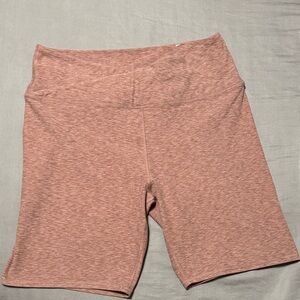 Maurices Women's Heathered Pink Shorts L NEW